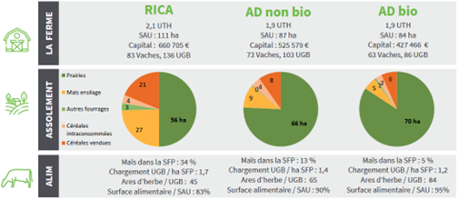 04 Des dimensions differentes pour un resultat similaire 01 Comparaison fermes