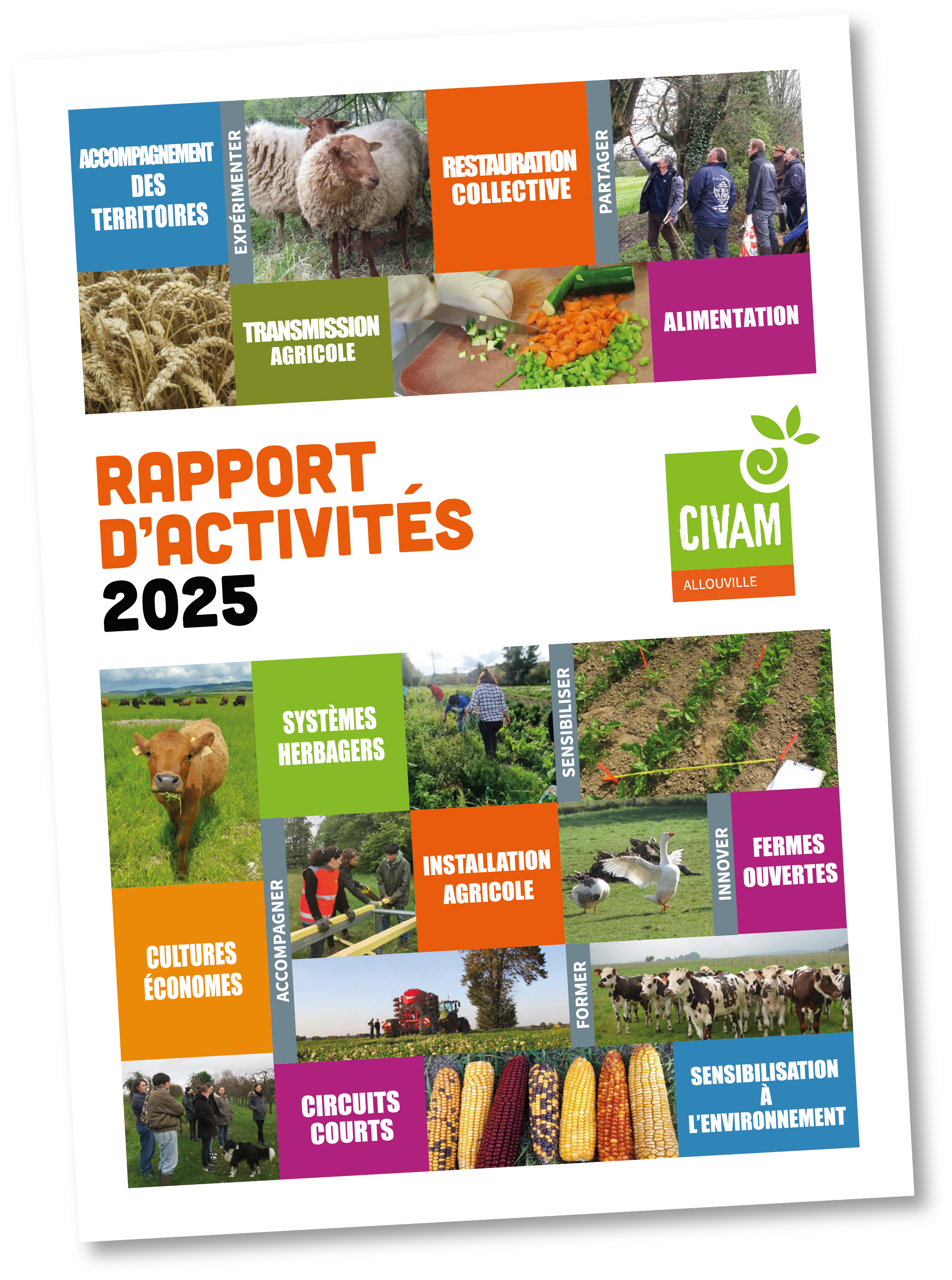 Couverture Rapport Activite CIVAMA 2025